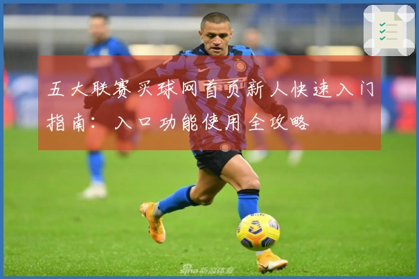 五大联赛买球网首页新人快速入门指南：入口功能使用全攻略