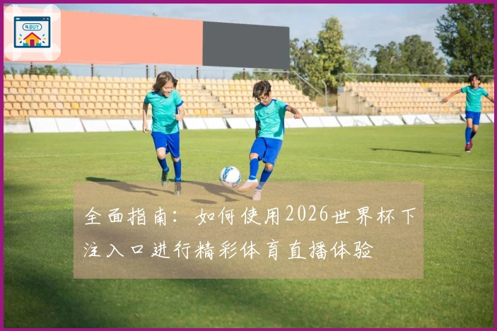 全面指南：如何使用2026世界杯下注入口进行精彩体育直播体验